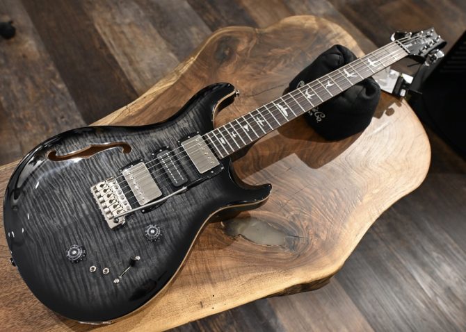 PRS SE Special Semi-Hollow Charcoal Burst #406