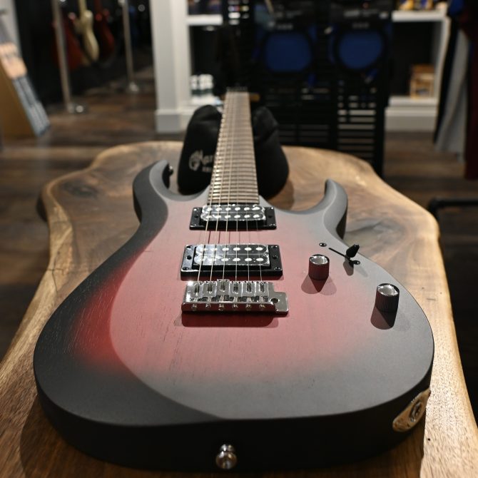 Cort X100OPBB Open Pore Black Cherry Burst #723