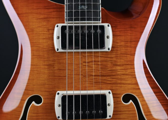 PRS SE Hollowbody II Piezo Vintage Sunburst #839