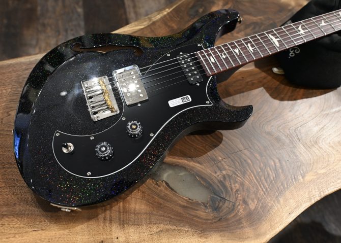 PRS S2 Vela Semi Hollow Rainbow Hollowflake #299 w/ Reclaimed Neck