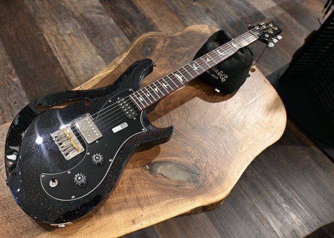 PRS S2 Vela Semi Hollow Rainbow Hollowflake #402 w/ Reclaimed Neck