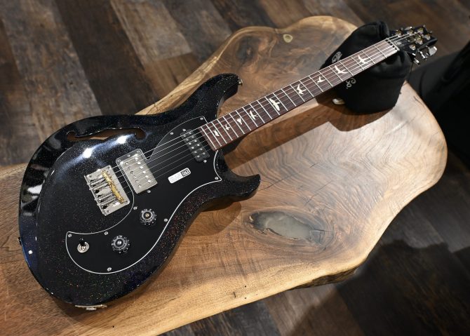 PRS S2 Vela Semi Hollow Rainbow Hollowflake #372 w/ Reclaimed Neck