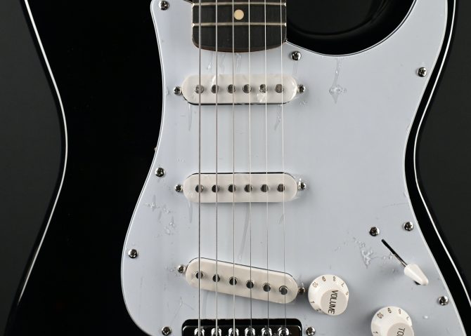 Jay Turser JT-300-BK Black Electric Guitar #041