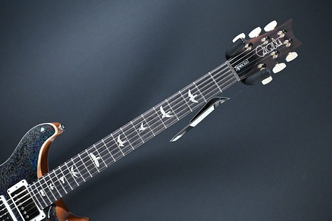 PRS Semi-Hollow Special Black Rainbow Holoflake #590