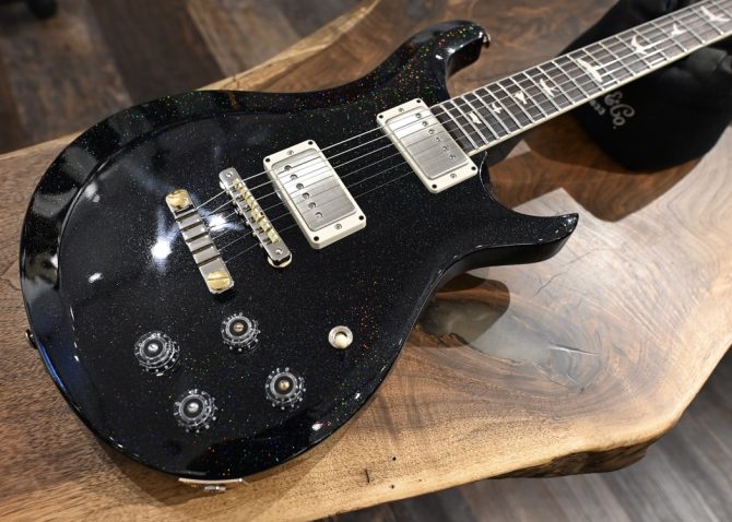 PRS S2 McCarty 594 Thinline Black Rainbow Hollowflake #765