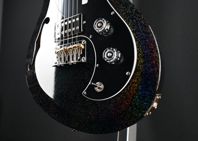 PRS S2 Vela Semi Hollow Rainbow Hollowflake #372 w/ Reclaimed Neck