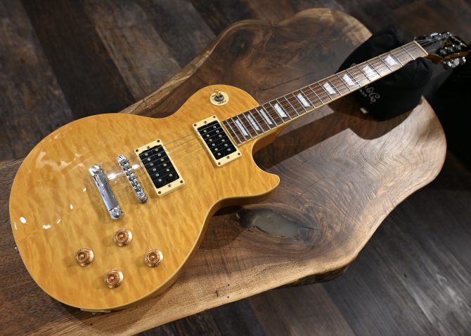 Epiphone Les Paul Standard Plus Quilt Top Honey Burst 2206