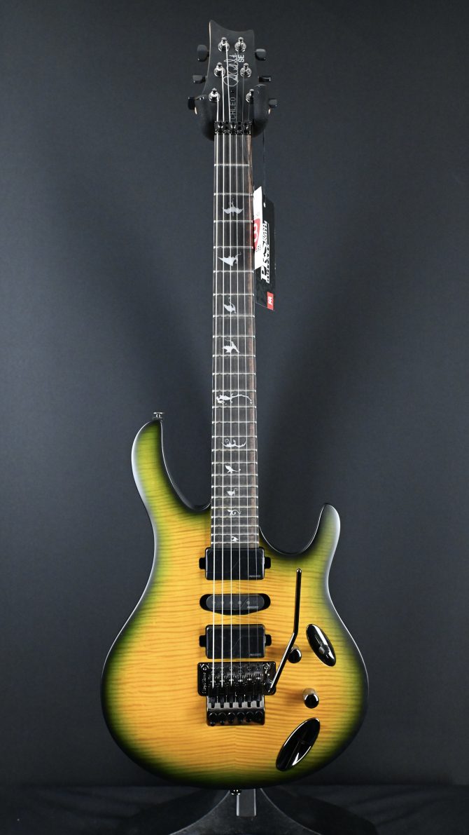 PRS SE Chleo Charcoal Purple Burst Herman Li Signature #130 (Copy)