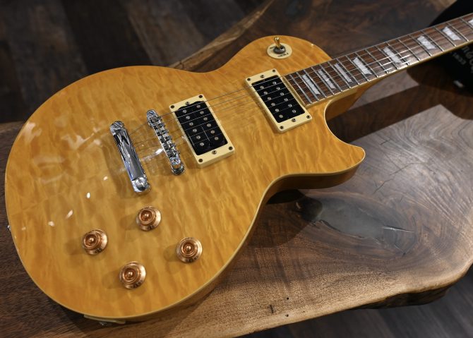 Epiphone Les Paul Standard Plus Quilt Top Honey Burst 2206