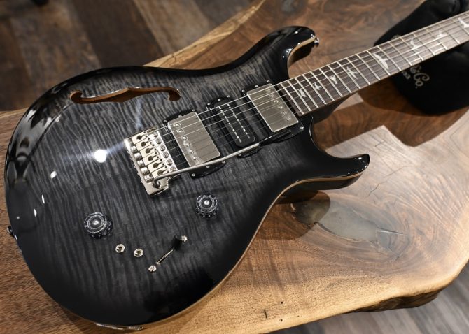 PRS SE Special Semi-Hollow Charcoal Burst #406