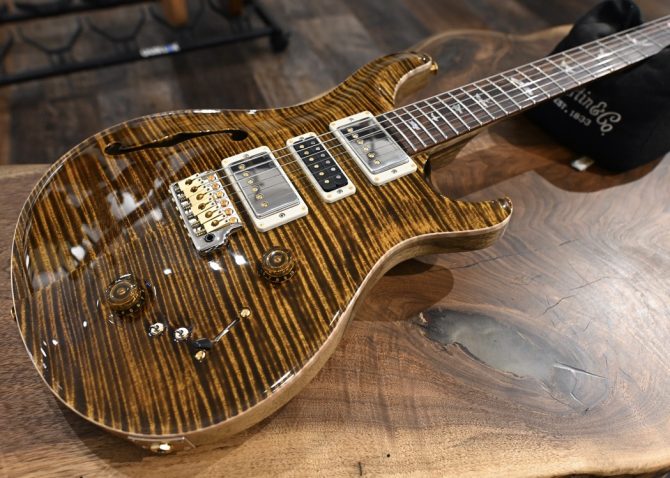 PRS 40th Anniversary Special Semi-Hollow Limited Edition Yellow Tiger #104