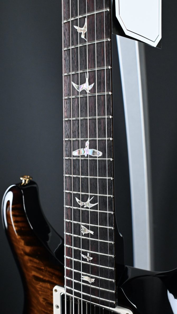 PRS Semi-Hollow Special Quilt 10-Top Black Gold Wraparound Smokeburst #189