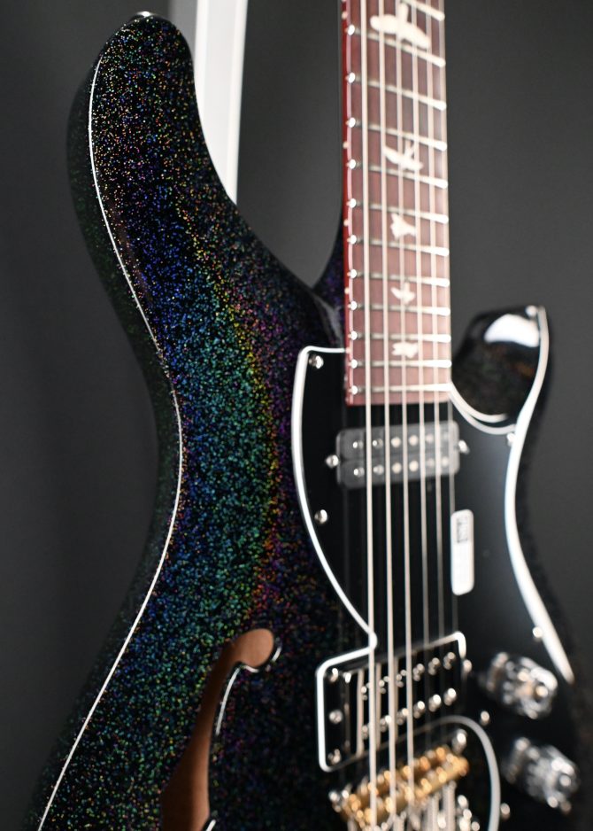 PRS S2 Vela Semi Hollow Rainbow Hollowflake #372 w/ Reclaimed Neck