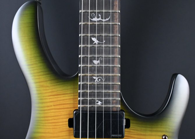 PRS SE Chleo Charcoal Purple Burst Herman Li Signature #130 (Copy)