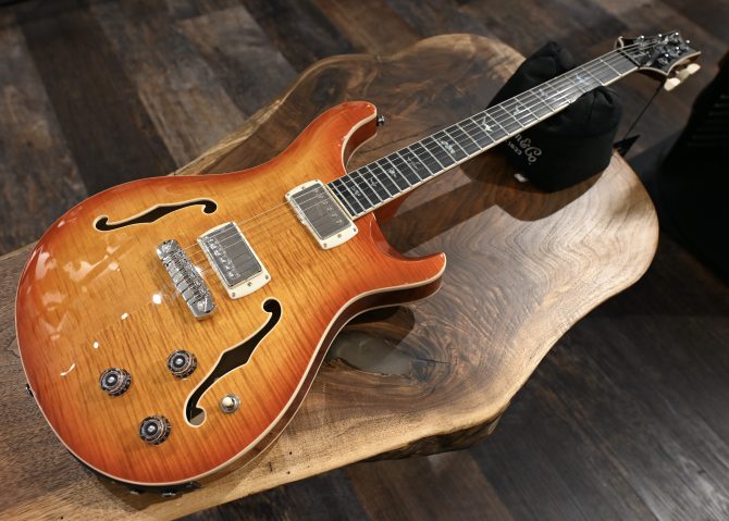PRS SE Hollowbody II Piezo Vintage Sunburst #839
