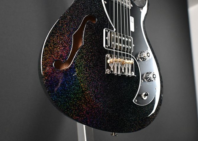 PRS S2 Vela Semi Hollow Rainbow Hollowflake #372 w/ Reclaimed Neck