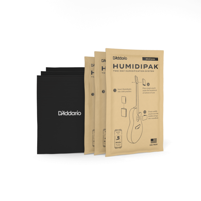 D'Addario Humidipak Restore Automatic Humidity conditioning System