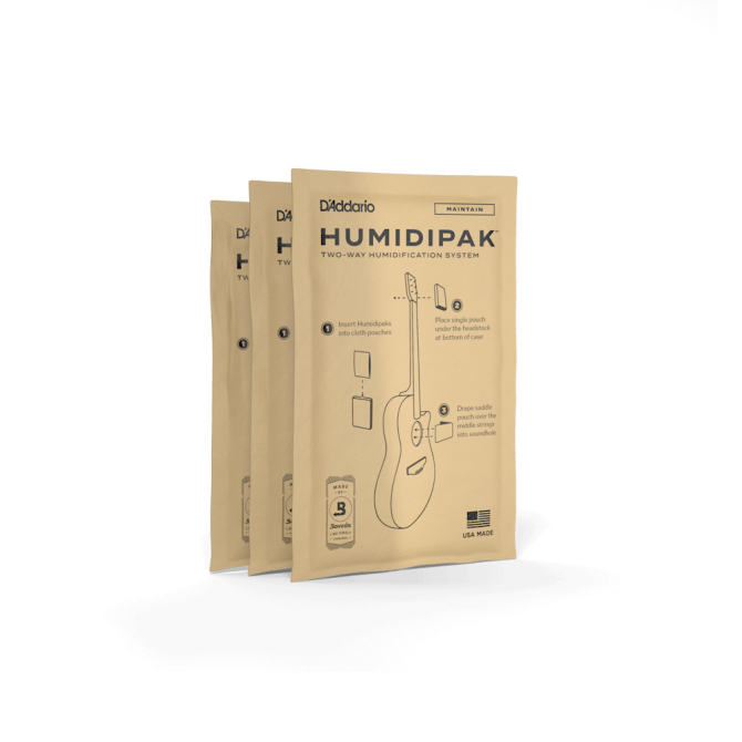 D'Addario Humidipak Maintain Replacement 3-Pack