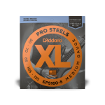 D’Addario EPS160-5 XL ProSteel 50-135 Medium 5-String Long Scale Bass Strings