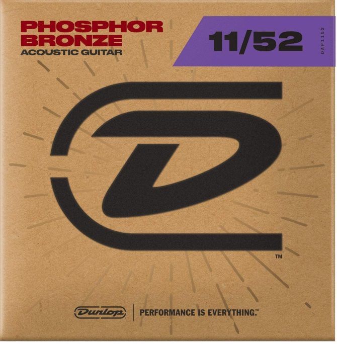 Dunlop Acoustic Phosphor Bronze AG-PHB 11/52-6 Strings Set