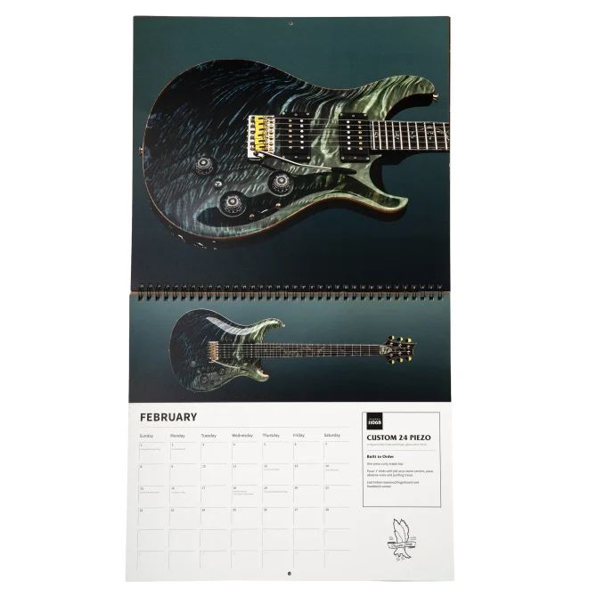 PRS 30th Anniversary Private Stock Calendar, 2026