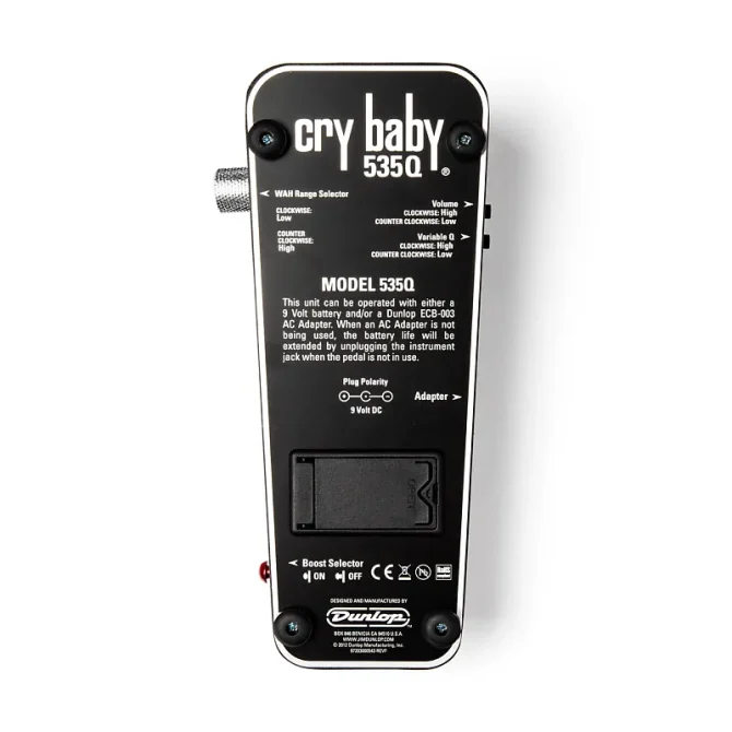 Dunlop 535Q Cry Baby Multi-Wah