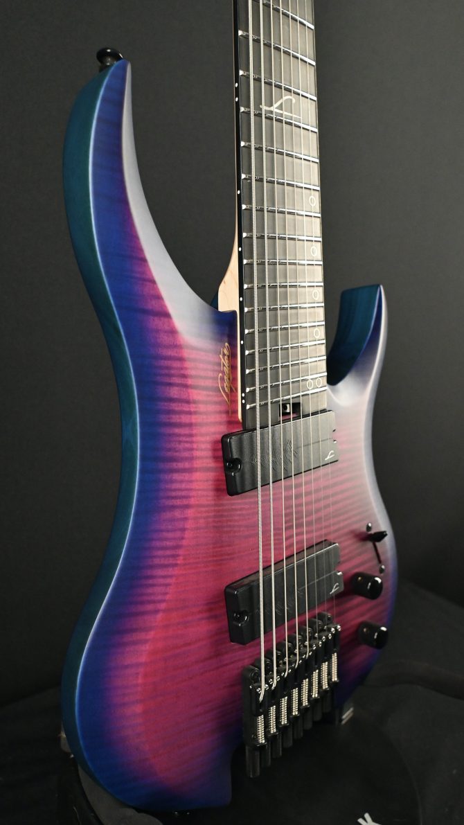 Legator G8FSS-HB Hyper Nova Blue Multi Scale 8-String #317