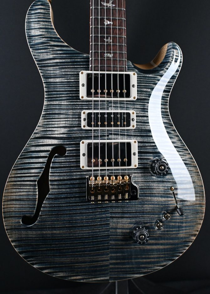 PRS 40th Anniversary Special Semi-Hollow Limited Edition Faded Whale Blue #132