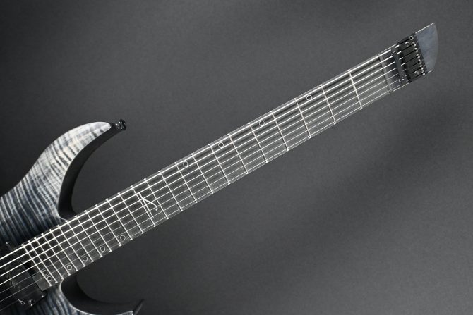 Legator G7FT-BK Black Flame Multi Scale 7-String #123