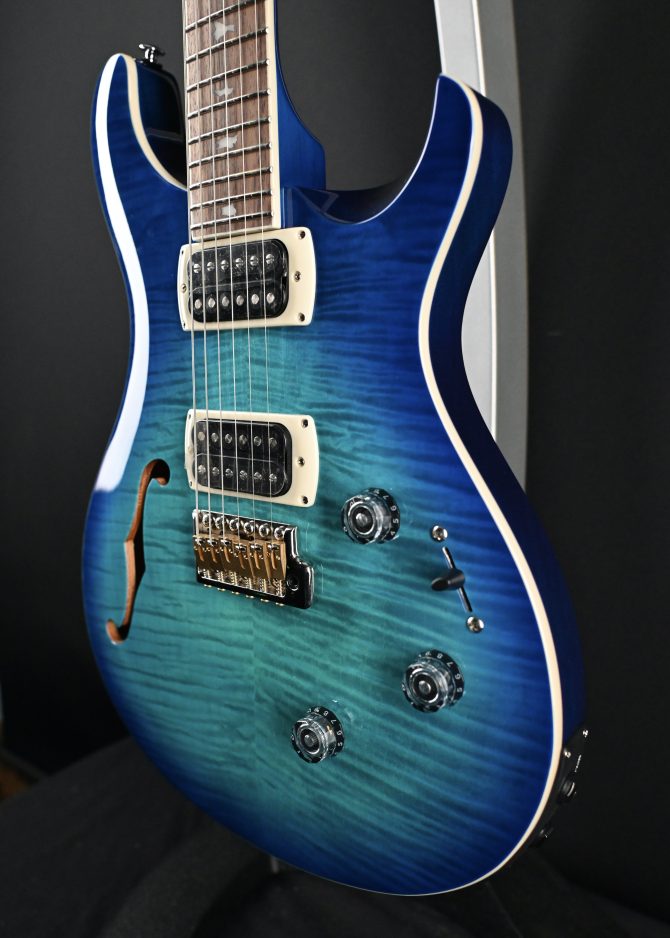 PRS SE Custom 24 Semi-Hollow Piezo Lake Blue 2025