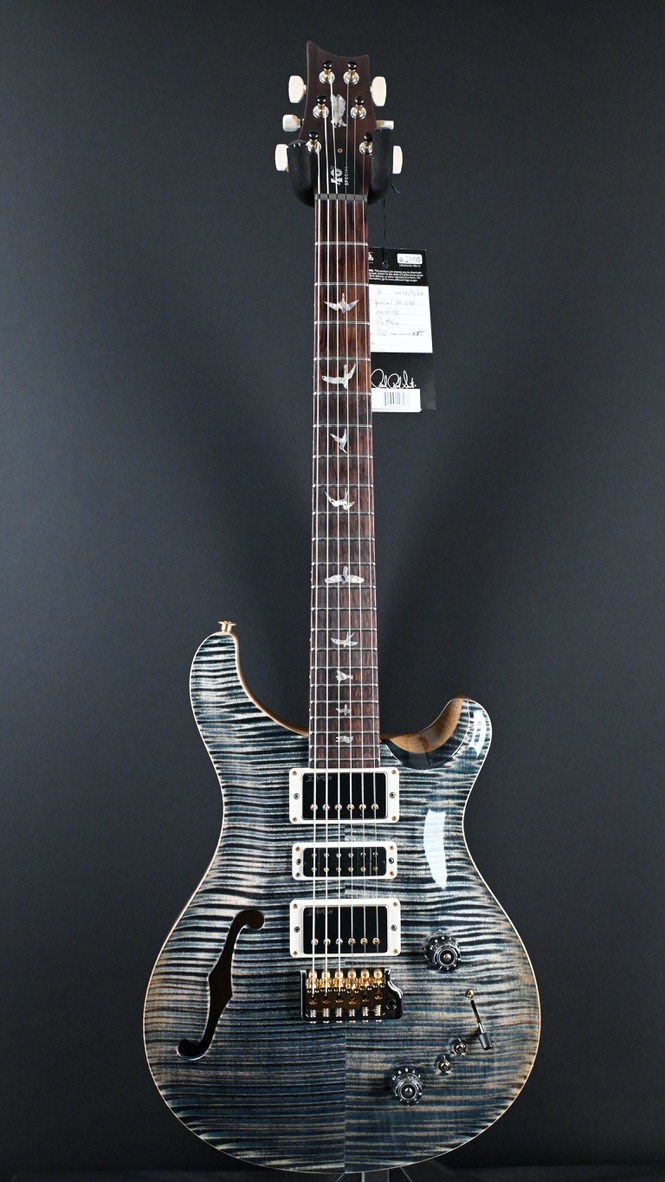 PRS 40th Anniversary Special Semi-Hollow Limited Edition Faded Whale Blue #132