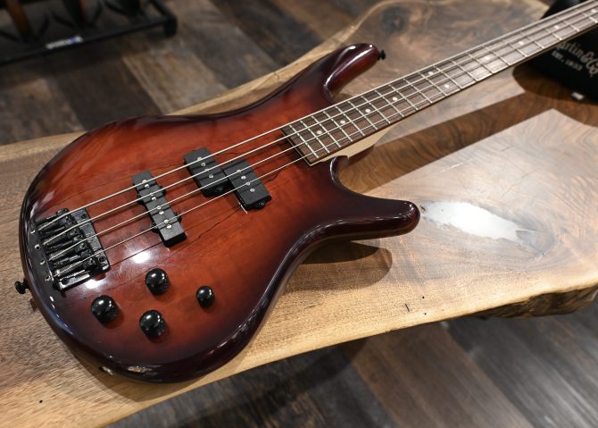 Ibanez GSR200SM-CNB Gio Soundgear Charcoal Brown Burst 2020