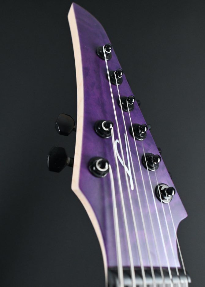 Legator N8FSS-PR Purple QM Multi Scale 8-String #355