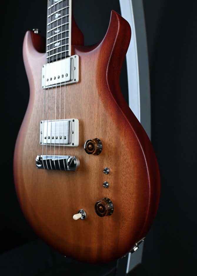 PRS S2 Mira 594 Satin Dark Cherry Sunburst #390