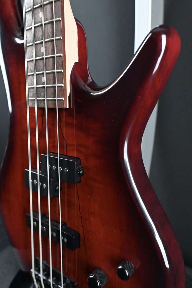 Ibanez GSR200SM-CNB Gio Soundgear Charcoal Brown Burst 2020