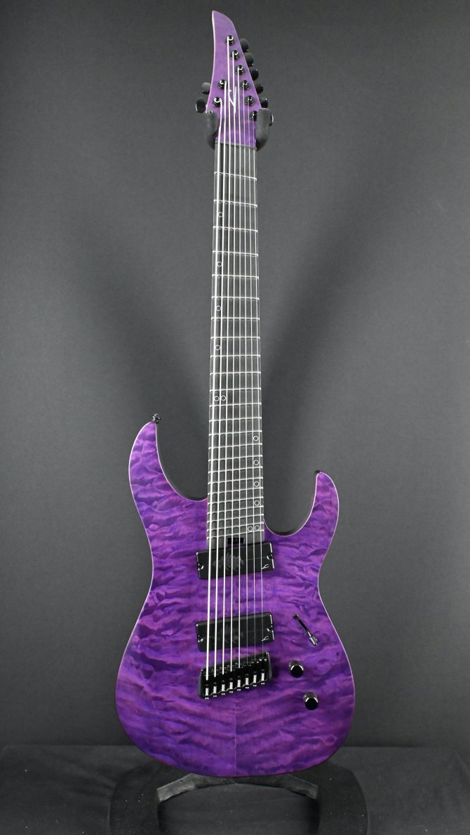 Legator N8FSS-PR Purple QM Multi Scale 8-String #355