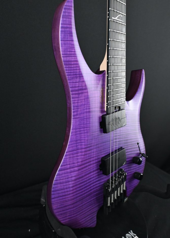 Legator G6FSS-PR Purple Flame Multi Scale #458