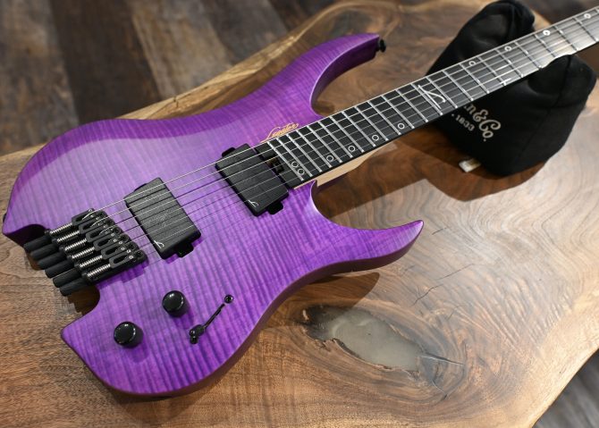 Legator G6FSS-PR Purple Flame Multi Scale #458