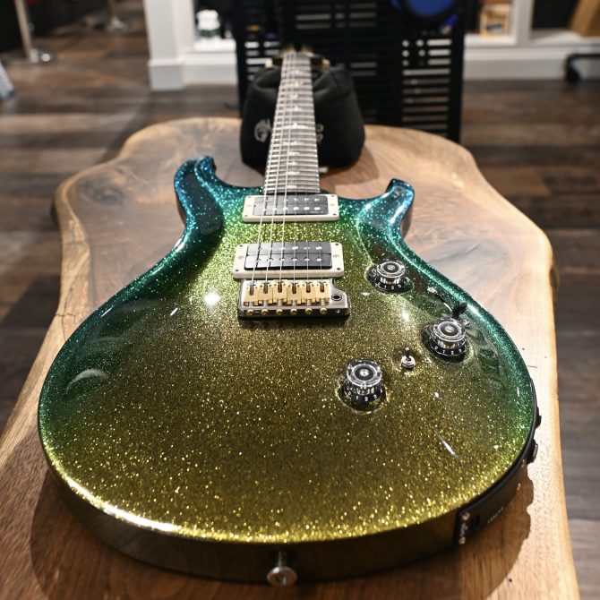 PRS Custom 24 Piezo Sprayer's Choice Blue/Green Holoflake #730