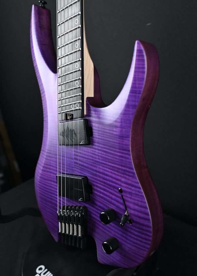 Legator G6FSS-PR Purple Flame Multi Scale #458
