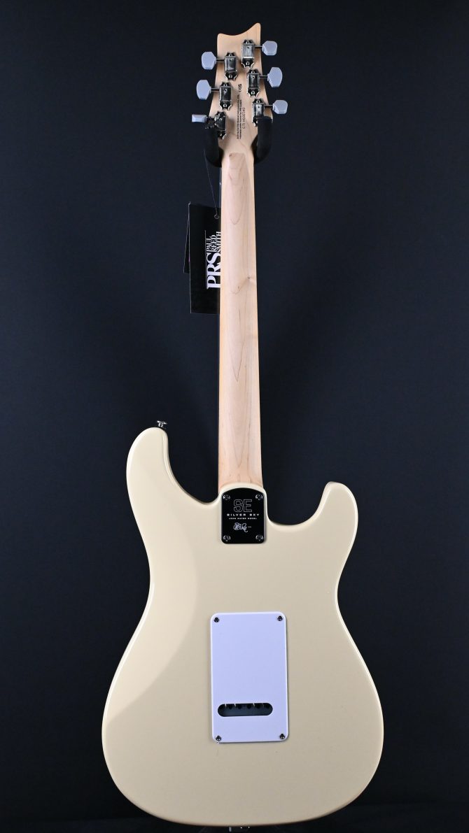 PRS SE SIlver Sky Maple "Lefty" Moon White #340
