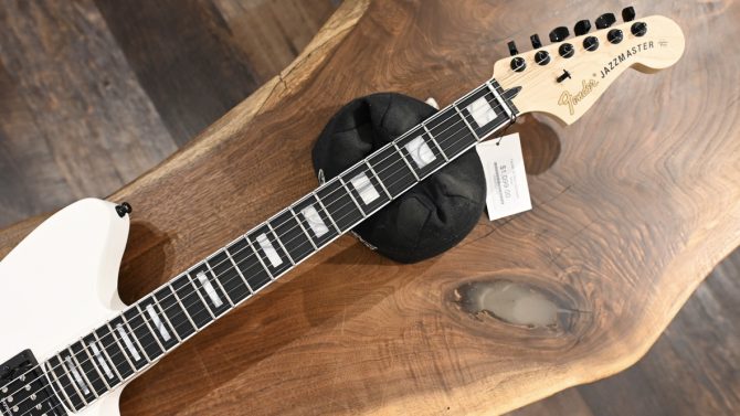Fender Jim Root Jazzmaster V4 Flat White 2024