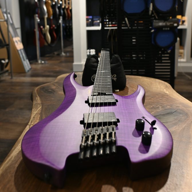 Legator G6FSS-PR Purple Flame Multi Scale #458