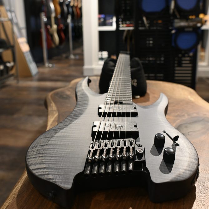Legator G7FT-BK Black Flame Multi Scale 7-String #123