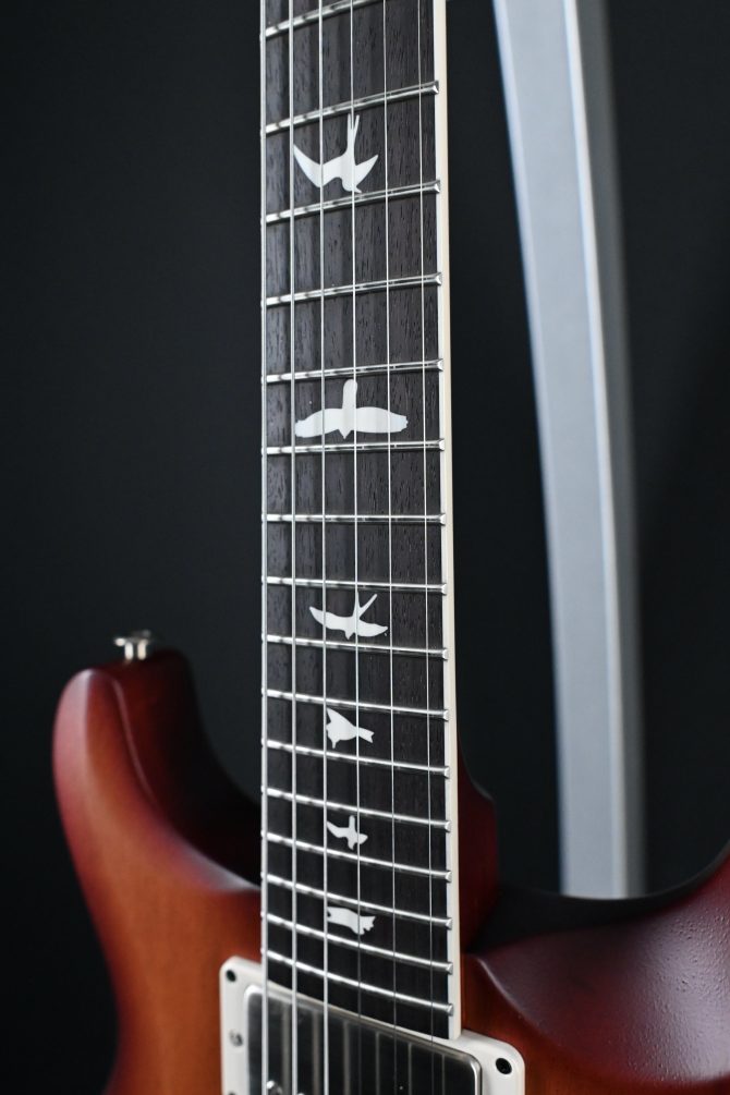 PRS S2 Mira 594 Satin Dark Cherry Sunburst #390