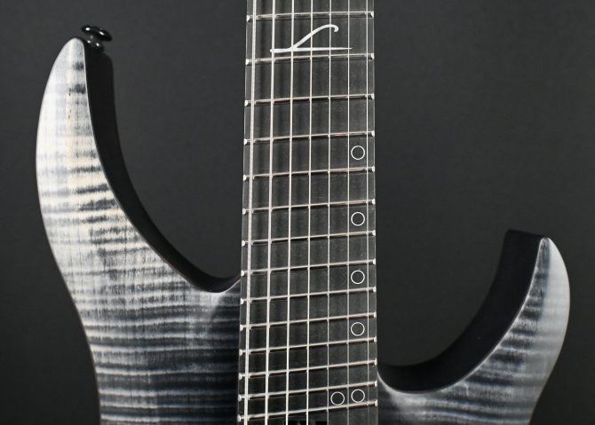 Legator G7FT-BK Black Flame Multi Scale 7-String #123