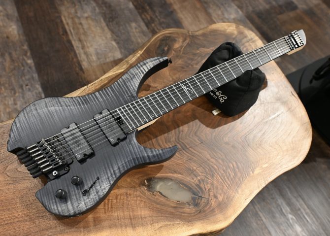 Legator G7FT-BK Black Flame Multi Scale 7-String #123