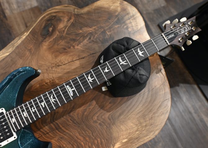 PRS Custom 24 Piezo Sprayer's Choice Blue/Green Holoflake #730