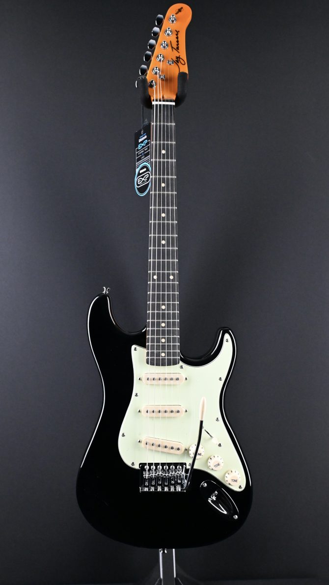 Jay Turser JT-30-BK-A 3/4 Size Double Cutaway Electric Guitar Black #273