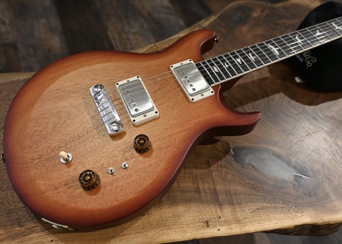 PRS S2 Mira 594 Satin Dark Cherry Sunburst #390